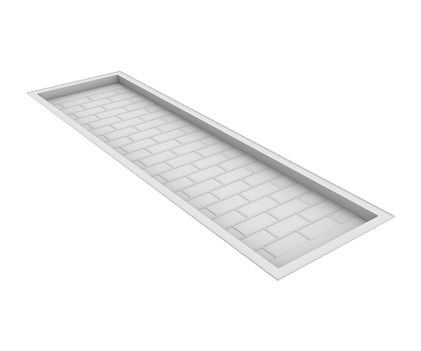 Форма для плиты мощения ПЦ (1900x500)