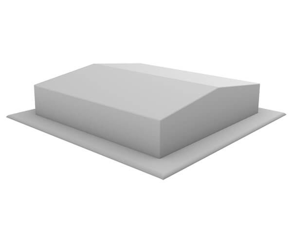 Форма для двухскатной парапетной плиты ДПП (310х300х60/80)