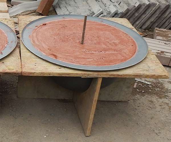 Форма для парковочной полусферы (500х250)
