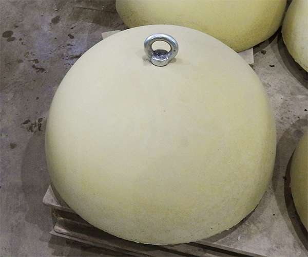 Форма для парковочной полусферы (600х300)