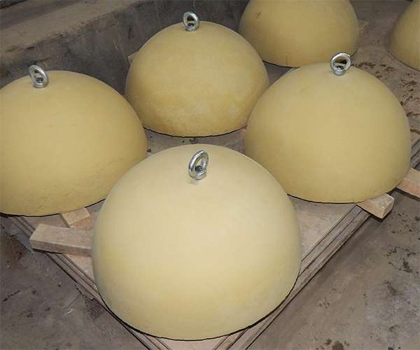Форма для парковочной полусферы (600х300)