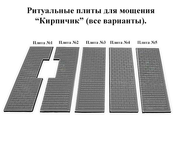 Форма для плиты мощения «Кирпич малый» (ПЦ №4)